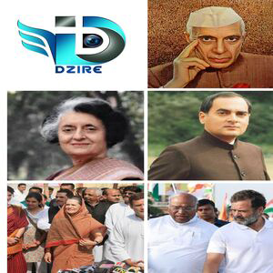 Jawahar Lal Nehru Indira Gandhi Rajiv Gandhi Rahul Gandhi kherge -Dzire news 