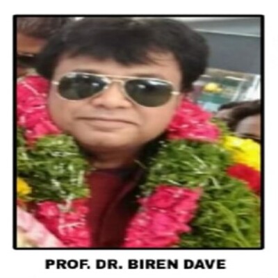 Prof. Dr Biran Dave ,Chairman International Film Board -Dzire News 