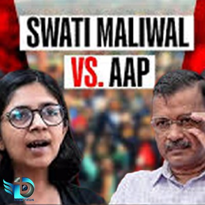 CM Delhi Arvind Kejriwal and MP Swati Maliwal -Dzire News 